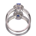 �A�E�C�i�C�g 0.24ct �_�C�������h 0.6ct �v���`�i �����O(�w��)