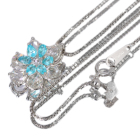 �u���W���Y�p���C�o�g���}���� 0.82ct �_�C�������h 2.7ct �v���`�i �l�b�N���X