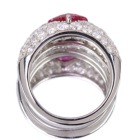 ����M�n�[�g�V�F�C�v���r�[ 2ct �_�C�������h 2.6ct �v���`�i �����O(�w��)
