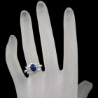 ���C�����u���[�T�t�@�C�A 1.6ct �_�C�������h 0.7ct �v���`�i �����O(�w��)