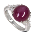 �X�^�[�T�t�@�C�A 7ct �_�C�������h 0.5ct �v���`�i �����O(�w��)