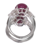 �X�^�[�T�t�@�C�A 7ct �_�C�������h 0.5ct �v���`�i �����O(�w��)