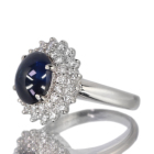 �u���[�T�t�@�C�A�i�J�{�V�����j 3.8ct �_�C�������h 0.6ct �v���`�i �����O(�w��)