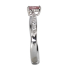 ����M�s���N�T�t�@�C�A 0.37ct �_�C�������h �v���`�i �����O(�w��)