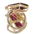 ���x���C�g 11.4ct �s���N�g���}���� 0.5ct �_�C�������h �C�G���[�S�[���h �����O(�w��)