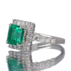 �G�������h 2.2ct �_�C�������h 1.0ct �v���`�i �����O(�w��)