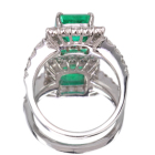 �G�������h 2.2ct �_�C�������h 1.0ct �v���`�i �����O(�w��)