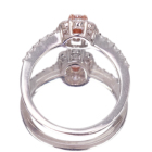 �s���N�_�C�������h 0.32ct/FOP/SI1 �_�C�������h 0.5ct �v���`�i �����O(�w��)