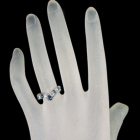 �J���[�`�F���W�K�[�l�b�g 0.5ct �_�C�������h 0.4ct �v���`�i �����O(�w��)