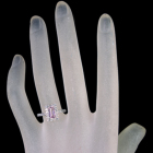 �p�p���`�A�T�t�@�C�A 0.8ct �_�C�������h 0.6ct �v���`�i �����O(�w��)