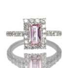 �p�p���`�A�T�t�@�C�A 0.8ct �_�C�������h 0.6ct �v���`�i �����O(�w��)