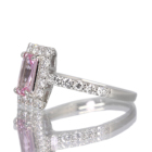 �p�p���`�A�T�t�@�C�A 0.8ct �_�C�������h 0.6ct �v���`�i �����O(�w��)