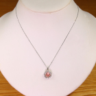 ���[�h�N���T�C�g 1.3ct �_�C�������h 0.5ct �v���`�i �l�b�N���X