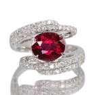 ���x���C�g�i���b�h�g���}�����j 2.7ct �_�C�������h 0.7ct �v���`�i �����O(�w��)