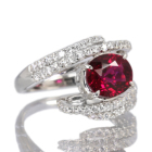 ���x���C�g�i���b�h�g���}�����j 2.7ct �_�C�������h 0.7ct �v���`�i �����O(�w��)