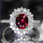 �~�����}�[�Y(�r���}�Y)����M���b�h�X�s�l�� 1.2ct �_�C�������h 0.8ct �v���`�i �����O(�w��)