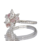 �s���N�_�C�������h 0.087ct/FLPP/SI2 0.085ct/FLOP/VS2 0.077ct/FOP/SI1 0.076ct/FPP/VS2 �_�C�������h ��0.7ct �v���`�i �����O(�w��)