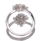 �s���N�_�C�������h 0.087ct/FLPP/SI2 0.085ct/FLOP/VS2 0.077ct/FOP/SI1 0.076ct/FPP/VS2 �_�C�������h ��0.7ct �v���`�i �����O(�w��)
