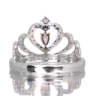�s���N�_�C�������h 0.124ct/FOP/VS2 ���[�Y�J�b�g�_�C�������h �v���`�i �s���N�S�[���h �����O(�w��)