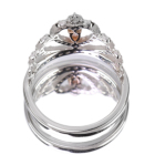 �s���N�_�C�������h 0.124ct/FOP/VS2 ���[�Y�J�b�g�_�C�������h �v���`�i �s���N�S�[���h �����O(�w��)