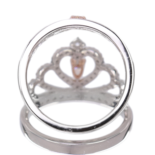 第493回抽選販売＞ピンクダイヤモンド 0.124ct/FOP/VS2 ローズカット
