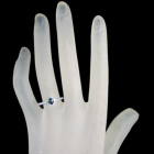 �J���[�`�F���W�K�[�l�b�g ��0.5ct �_�C�������h 0.4ct �v���`�i �����O(�w��)