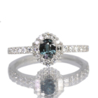 �J���[�`�F���W�K�[�l�b�g ��0.5ct �_�C�������h 0.4ct �v���`�i �����O(�w��)