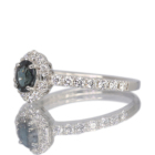 �J���[�`�F���W�K�[�l�b�g ��0.5ct �_�C�������h 0.4ct �v���`�i �����O(�w��)