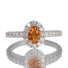 �X�y�T�^�C�g�K�[�l�b�g�i�}���_�����K�[�l�b�g�j 0.8ct �_�C�������h 0.3ct �v���`�i �����O(�w��)