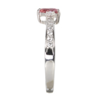 �s���N�T�t�@�C�A 0.3ct �_�C�������h 0.2ct �v���`�i �����O(�w��)