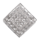 �_�C�������h 0.8ct �z���C�g�S�[���h �y���_���g�g�b�v���u���[�`