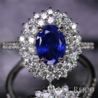 �}�_�K�X�J���Y����M���C�����u���[�T�t�@�C�A 2ct �_�C�������h ��1.1ct �v���`�i �����O(�w��)
