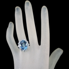 �T���^�}���A�A�N�A�}���� 9.6ct �_�C�������h 2.1ct �v���`�i �����O(�w��)