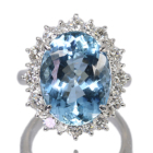 �T���^�}���A�A�N�A�}���� 9.6ct �_�C�������h 2.1ct �v���`�i �����O(�w��)