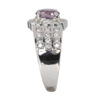 �p�[�v���X�s�l�� ��0.9ct �_�C�������h 0.6ct �v���`�i �����O(�w��)