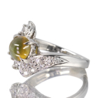 �N���\�x�����L���b�c�A�C 1.3ct �_�C�������h 0.5ct �v���`�i �����O(�w��)
