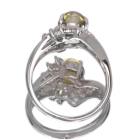 �N���\�x�����L���b�c�A�C 1.3ct �_�C�������h 0.5ct �v���`�i �����O(�w��)