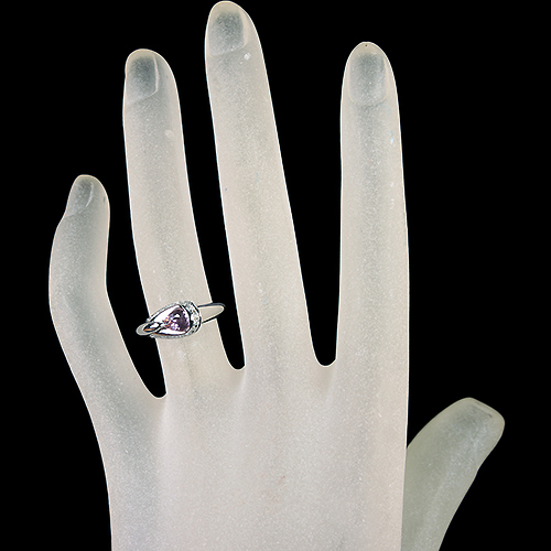 第494回抽選販売＞パープルスピネル 約1ct ダイヤモンド プラチナ