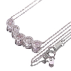 �s���N�_�C�������h 0.063ct/FLPP/VS1 0.061/FP/VS2 0.052ct/FLPP/VS2 �_�C�������h 0.2ct �v���`�i �l�b�N���X