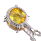 �X�t�@�����C�g 4.5ct �_�C�������h �v���`�i �l�b�N���X