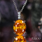 �X�t�@�����C�g 4.5ct �_�C�������h �v���`�i �l�b�N���X