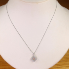 �s���N�_�C�������h 0.052ct/FIP/VVS2 �_�C�������h 0.3ct �v���`�i �s���N�S�[���h �l�b�N���X