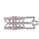�s���N�_�C�������h 0.052ct/FIP/VVS2 �_�C�������h 0.3ct �v���`�i �s���N�S�[���h �l�b�N���X