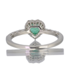 �n�[�g�V�F�C�v�G�������h ��0.4ct �_�C�������h 0.2ct �v���`�i �����O(�w��)