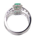 �n�[�g�V�F�C�v�G�������h ��0.4ct �_�C�������h 0.2ct �v���`�i �����O(�w��)