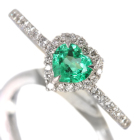 �n�[�g�V�F�C�v�G�������h ��0.4ct �_�C�������h 0.2ct �v���`�i �����O(�w��)