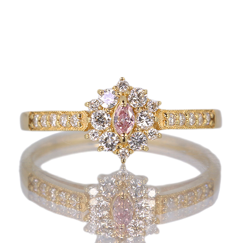 第495回抽選販売＞ピンクダイヤモンド 0.037ct/FPP/I1 ダイヤモンド