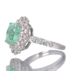 �p���C�o�g���}���� 3.2ct �_�C�������h ��1.5ct �v���`�i �����O(�w��)