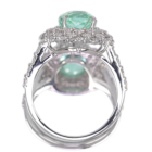 �p���C�o�g���}���� 3.2ct �_�C�������h ��1.5ct �v���`�i �����O(�w��)