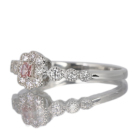 ���N�_�C�������h 0.077ct/FIP/VS2 �_�C�������h0.18ct �v���`�i �����O(�w��)